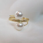Napkin Ring - Dual Pearl Design