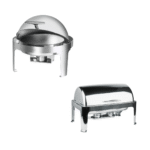 Chafing Dish - Roll Top Silver - Image 3