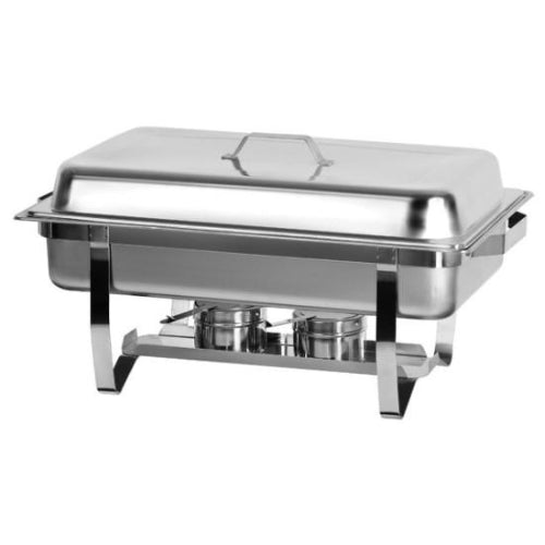 Chaffing_Dish_folding_top_6d087fc7-a7e4-4b55-9d6b-7478f9566f11 Chafing Dish - Rectangle Lid Top Silver - Image 1
