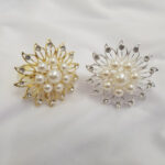 Napkin Rings - Floral 5 - Image 3