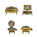 Chafing Dish - Lucile Gold with Window