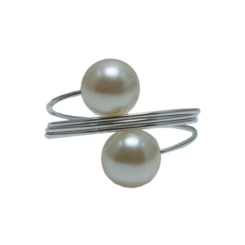 Group Rong 99 Napkin Ring – Dual Pearl Design – BV GROUPS PTY LTD