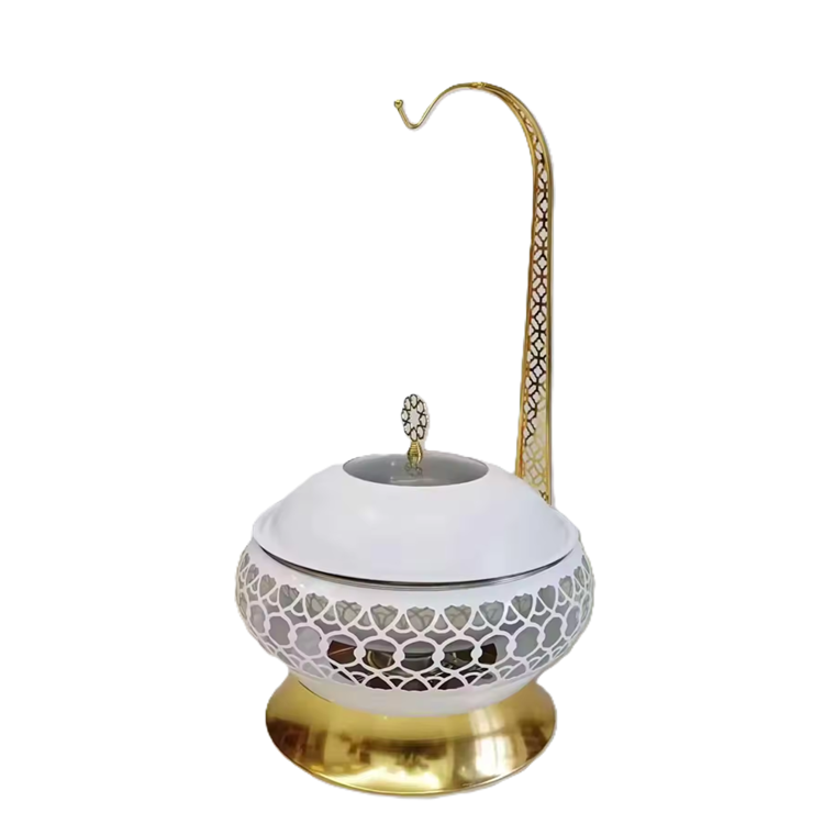 OrientalChafingDishWhite1 Chafing Dish - Orient Round - Image 1