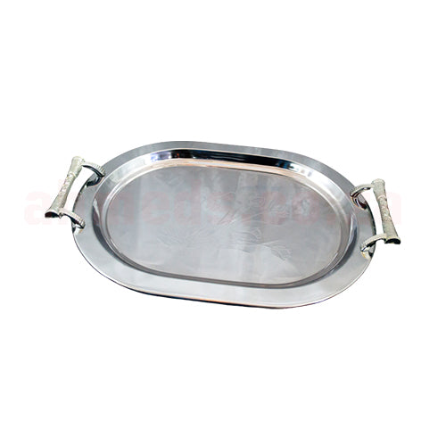 Ovaltray Serving Tray - Metal Oval - Image 1