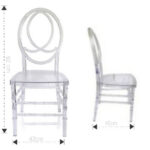 Phoenix Chair - Clear Resin - Image 2