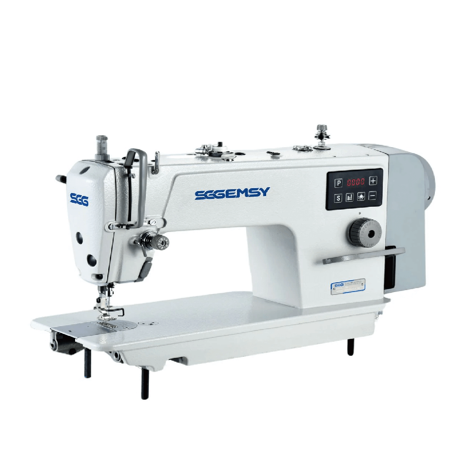 SggemsyS2-E1-LockstitchwithUnderbedTrimmer_1 Gemsy S2-E1 - Industrial Lock Stitch Direct Drive Machine + Underbed Trimmer - Image 1