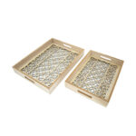 Serving Tray - Rectangle Bamboo Natural