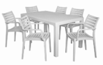 Verona Cafe Table - 6 Seater - Image 2