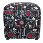 Ottomans - Chanille Fabric - Image 2