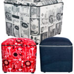 Ottomans - Chanille Fabric - Image 5