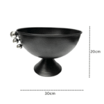 Beverage Bowl - Nebula Black 30cm - Image 2