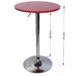 Cocktail Table - Colour Top 60 cm - Image 3