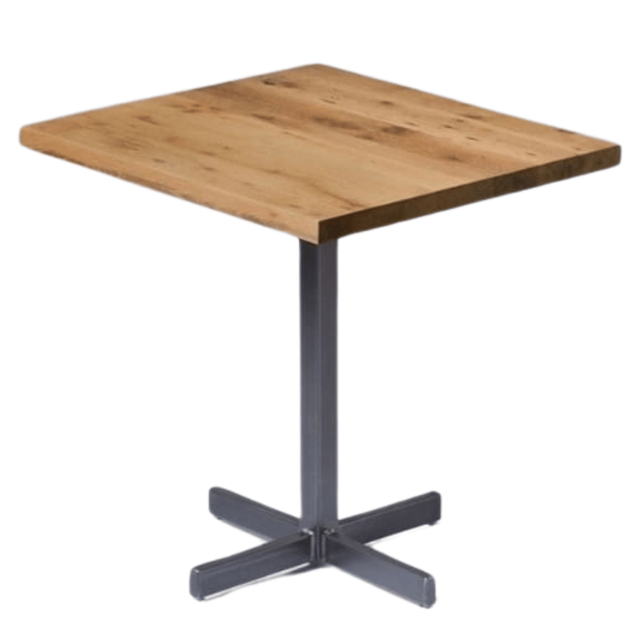 restaurant-table Restaurant Table - Square Wood Top - Image 1