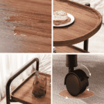 Elegant Wooden Server Trolley - Image 8