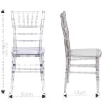 Tiffany Chair Clear - Image 4