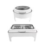 Chafing Dish - Flat Top White - Image 3